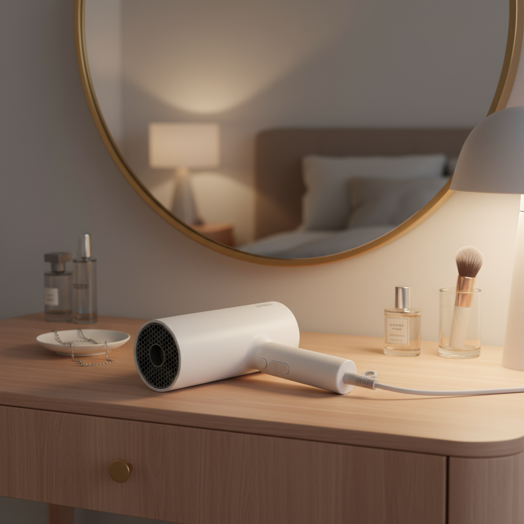 Secador de Cabelos 1600W Portátil Zhibai