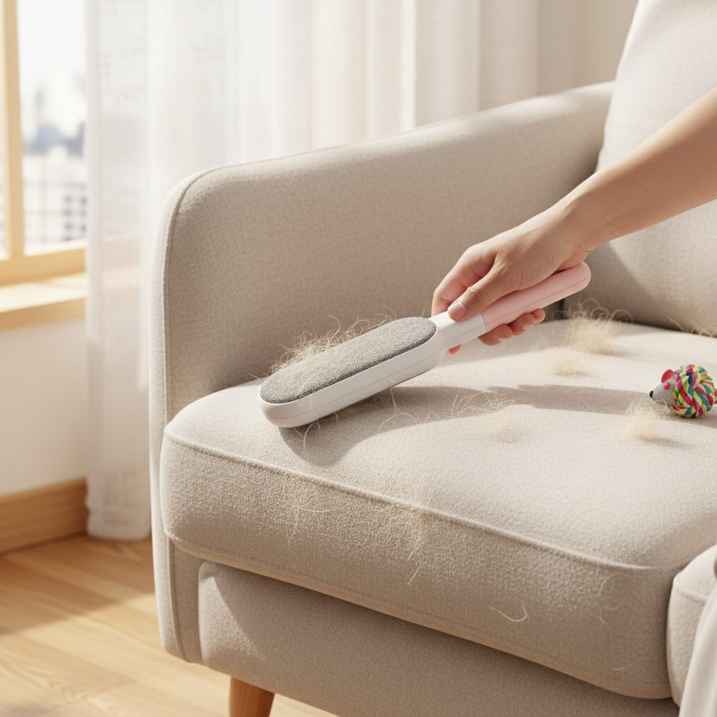 Escova Remove Pelos 4 em 1