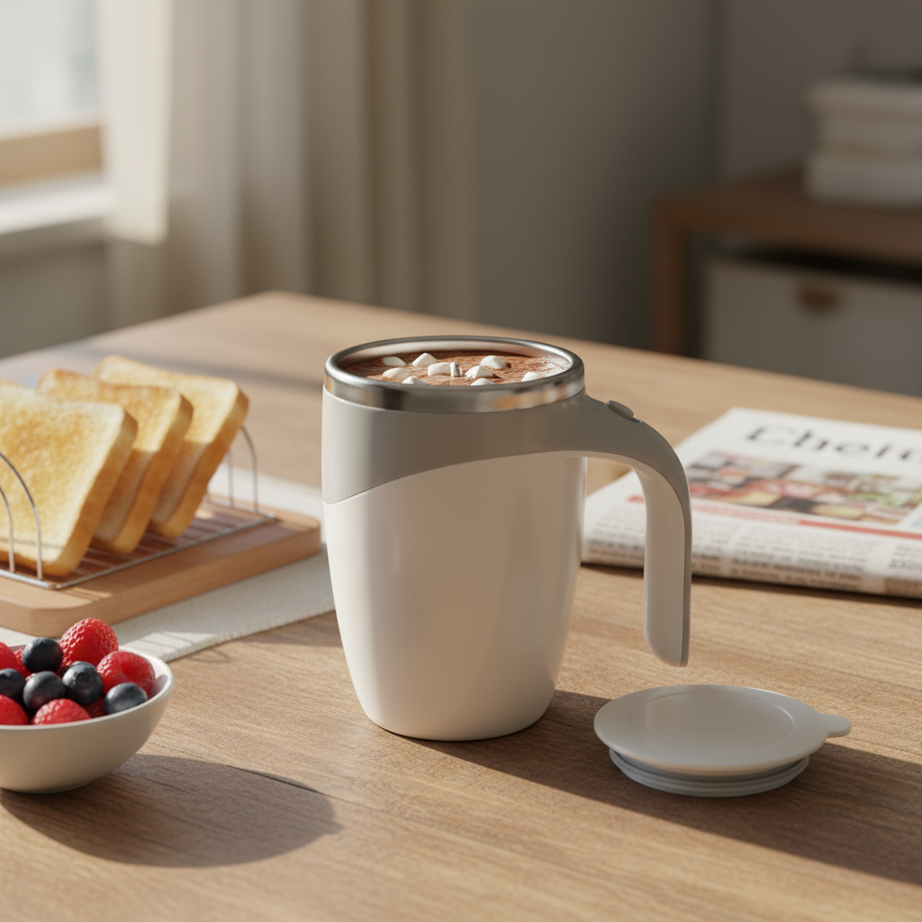 Caneca Mixer Elétrica Térmica 380ml